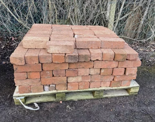 Reclaimed cheshire wirecut bricks | pallet of 200