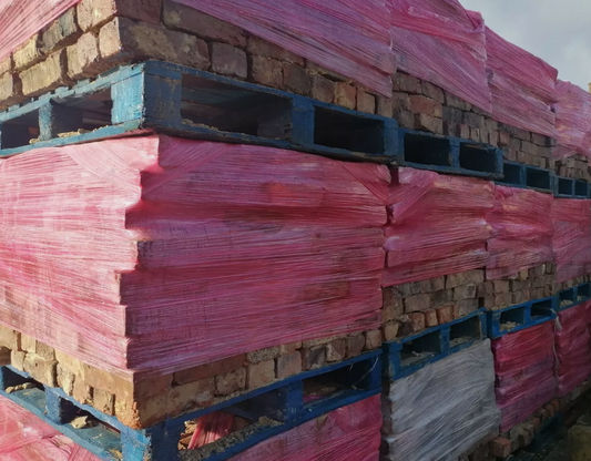 Reclaimed cheshire handmade bricks | pallet of 400
